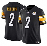 Men & Women & Youth Pittsburgh Steelers #2 Mason Rudolph Black 2025 F.U.S.E. Vapor Untouchable Limited Stitched Jersey,baseball caps,new era cap wholesale,wholesale hats